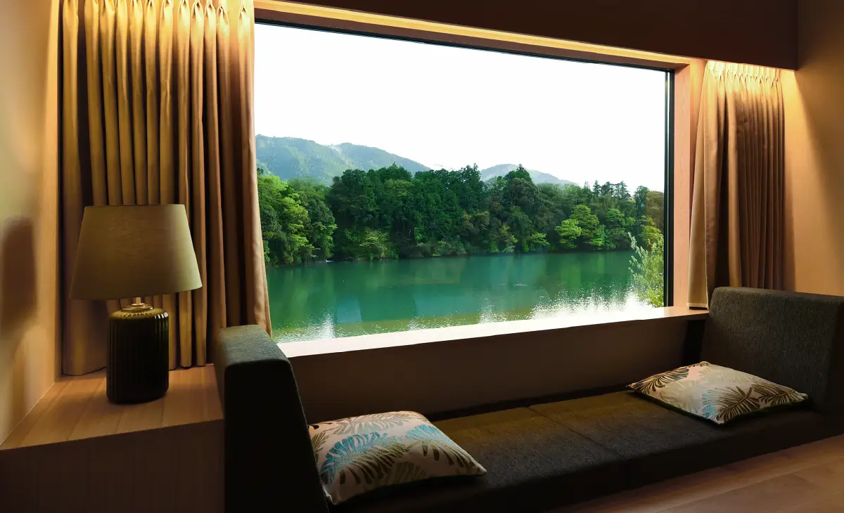 湖畔遊初のメゾネットタイプ