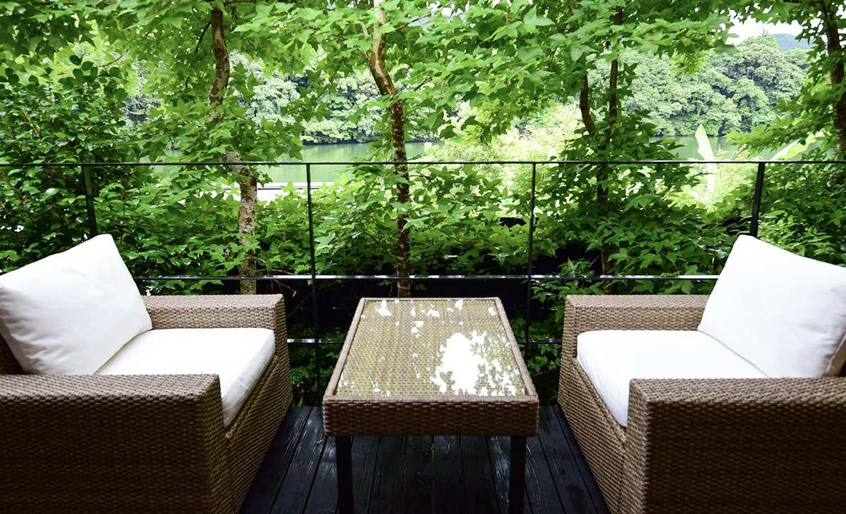 湖畔遊の音空間